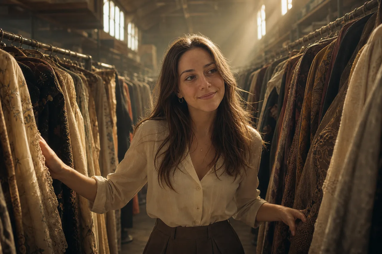 Walking the costume archive between period wardrobes